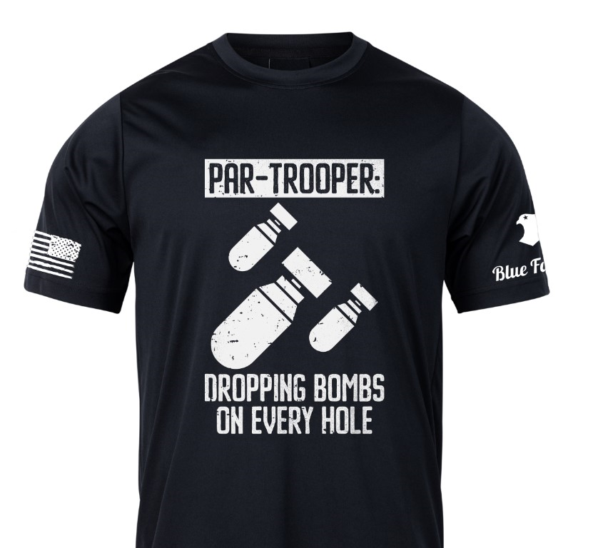 Par Trooper Men's Patriotic Golf T-Shirt