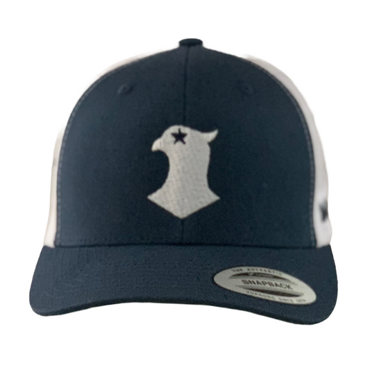 Blue/White Blue Falcon Trucker Hat